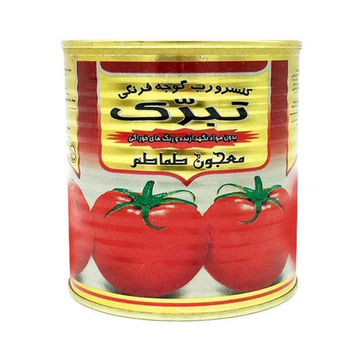 رب گوجه فرنگی 800 گرمی تبرک